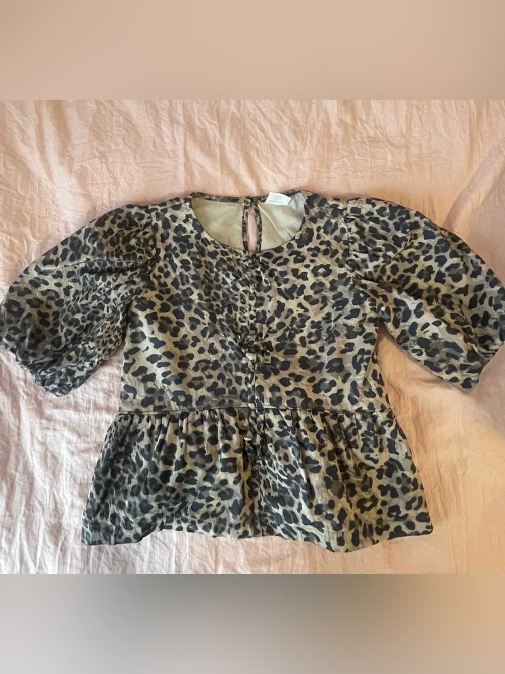 Abercrombie Kids leopard top